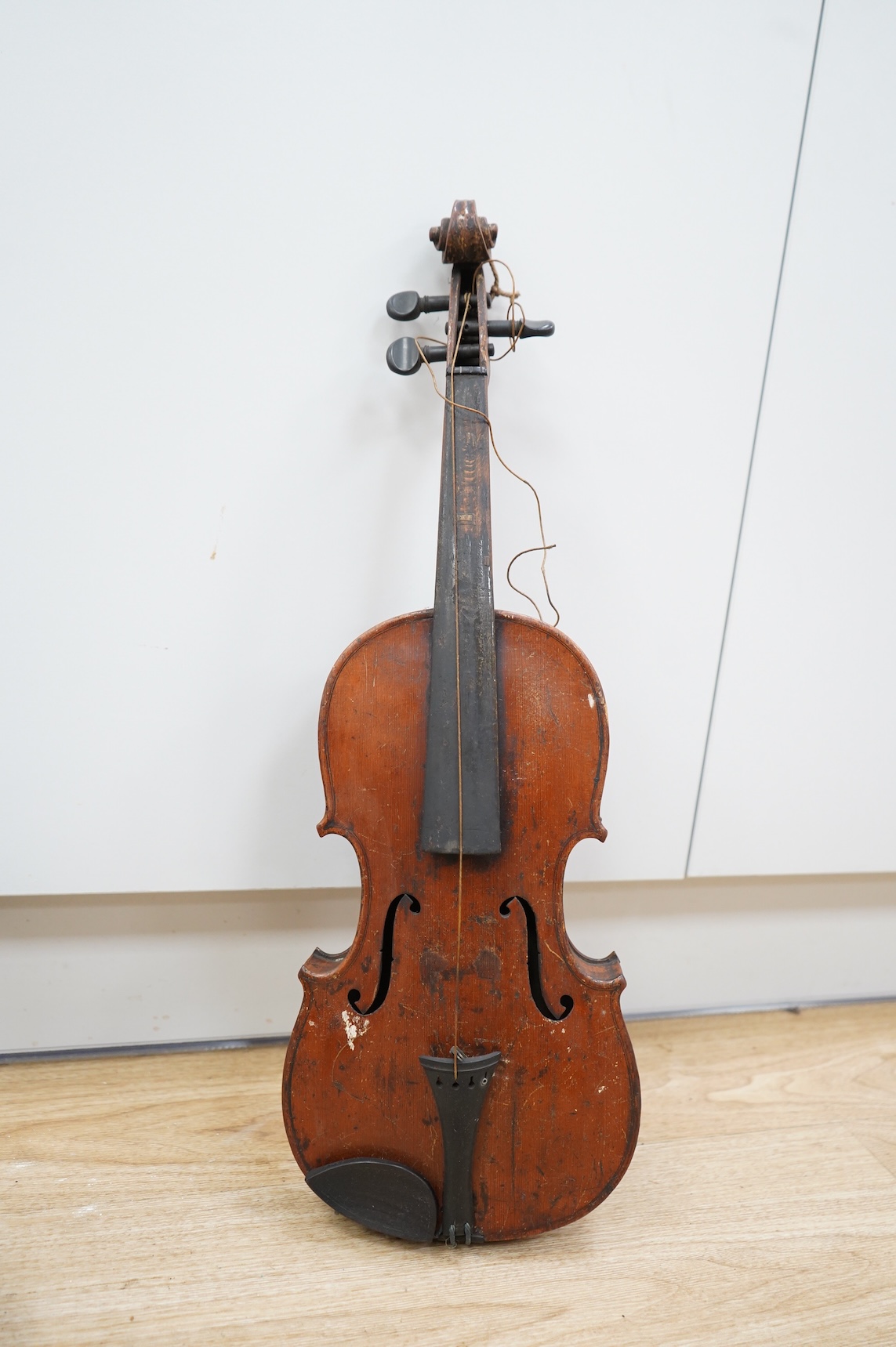 Two 19th / 20th century cased violins